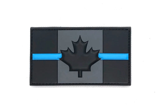CPC Canada Thin Blue Line Flag PVC Patch