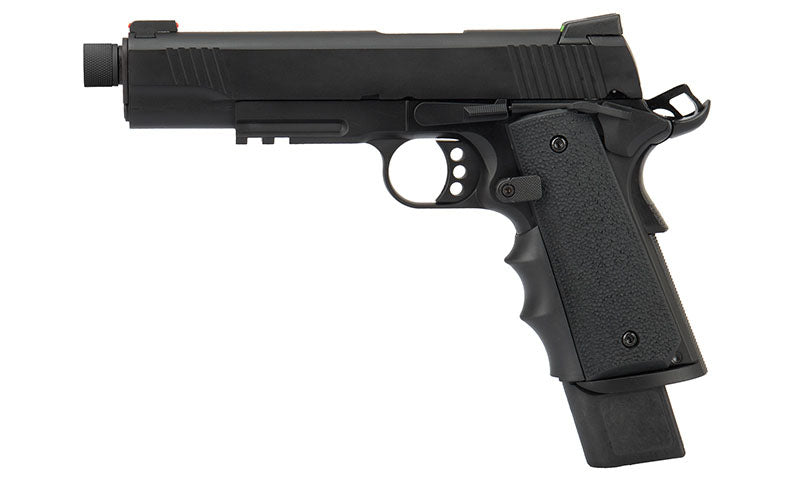 Army M1911A1 Tactical R32 Gas Blowback Airsoft Pistol (Black)