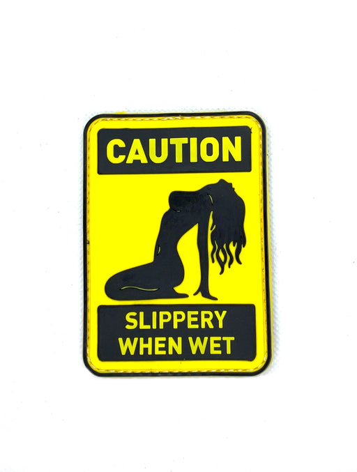 CPC Caution Slippery When Wet PVC Patch