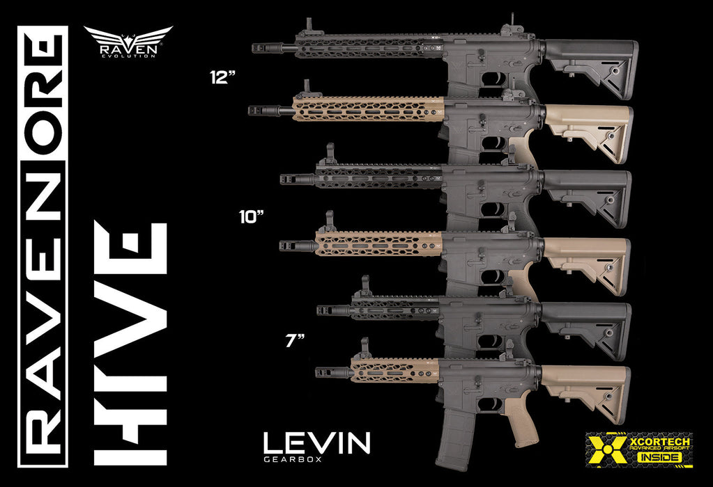 Raven Evolution HIVE CQB AEG Airsoft Gun (Black)
