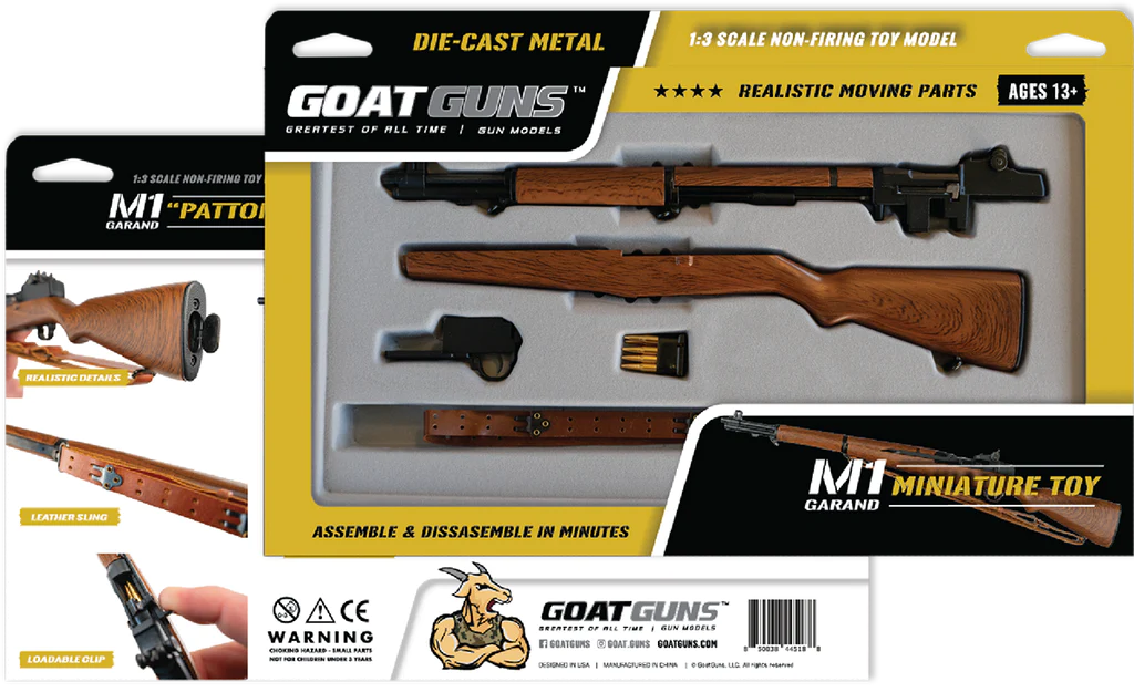 GoatGuns Mini M1 Garand Miniature Toy Model