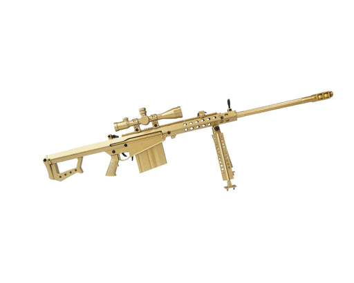GoatGuns Mini .50 Cal Barrett M82A1 Miniature Toy Model (Gold)