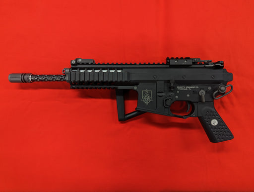 Used WE Tech x EMG Knights Armament Licensed M4/M16 PDW 10'' M2 Compact Gas Blowback Airsoft Rifle