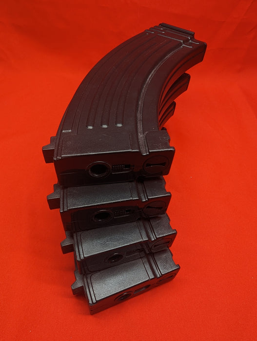 Used King Arms AK47 110 Rounds Mid-Cap Airsoft Magazine (Pack of 4)