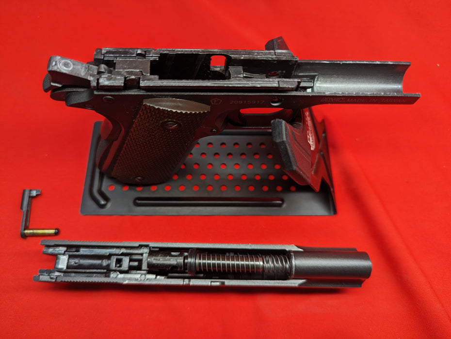 Used KWC M1911 Classic Gas Blowback Airsoft Pistol Bundle