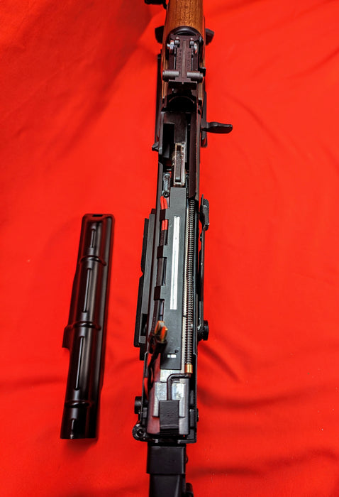 Used Double Bell AKS-74N AEG Airsoft Gun w/ GP-25 Grenade Launcher Bundle