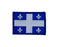 CPC Quebec Flag Embroidered Patch