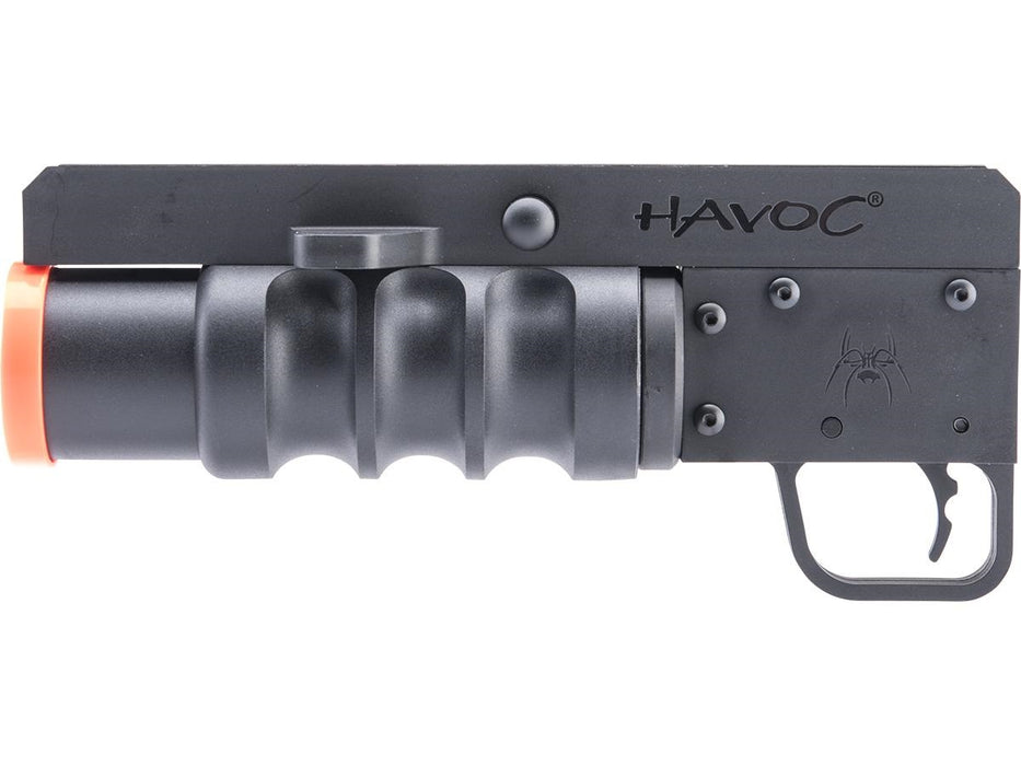 EMG Helios Spike's Tactical Havoc 40mm Side-Loading Airsoft Grenade Launcher w/ 2x Shells