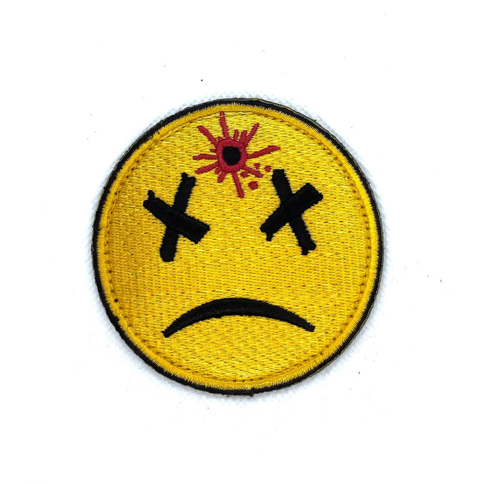 CPC Dead Smiley Embroidered Patch