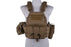 Emerson Gear Bushmaster Plate Carrier (Coyote Brown)