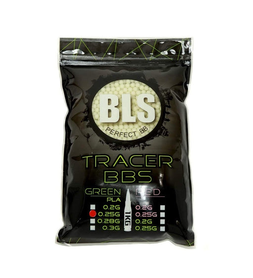 BLS Green Bio Airsoft Tracer BBs 0.25g 4000 Rounds