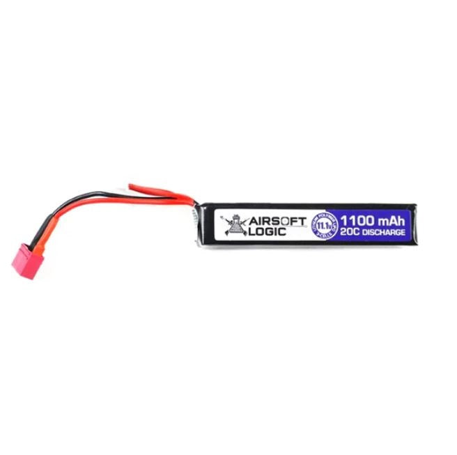 Airsoft Logic 11.1v 1100mAh LiPo Stick Battery