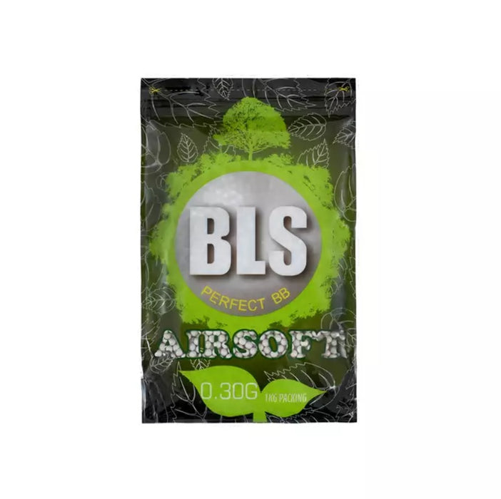 BLS White Bio Airsoft BBs 0.30g 3300 Rounds