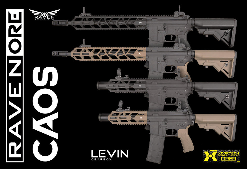 Raven Evolution ORE CAOS CQB AEG Airsoft Gun (Black)