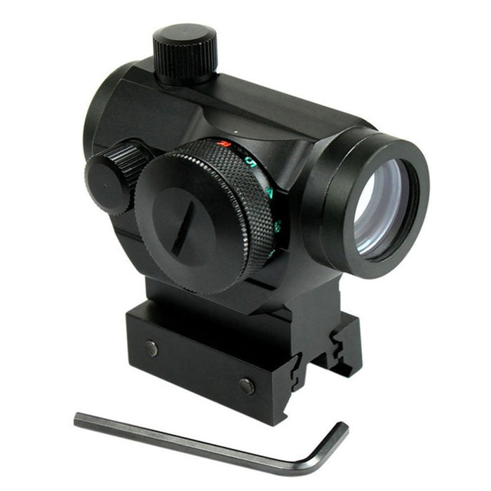 ACM Green & Red Dot 1X T1 Style Reflex Sight with 1'' Mount Riser