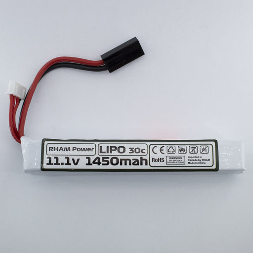 Rham Power 11.1v 1450mAh LiPo Stick Battery with Tamiya
