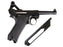 KWC P08 Luger Gas Blowback Airsoft Pistol