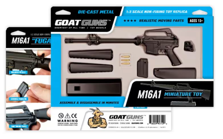 GoatGuns Mini M16A1 Miniature Toy Model
