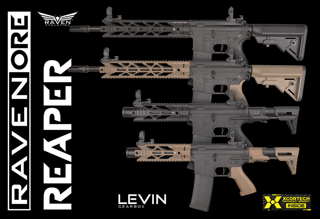 Raven Evolution ORE REAPER Carbine AEG Airsoft Gun (Dark Earth)