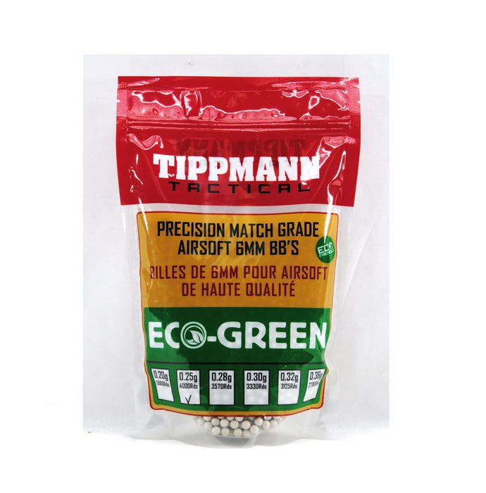 Tippmann White Bio Airsoft BBs 0.25g 4000 Rounds