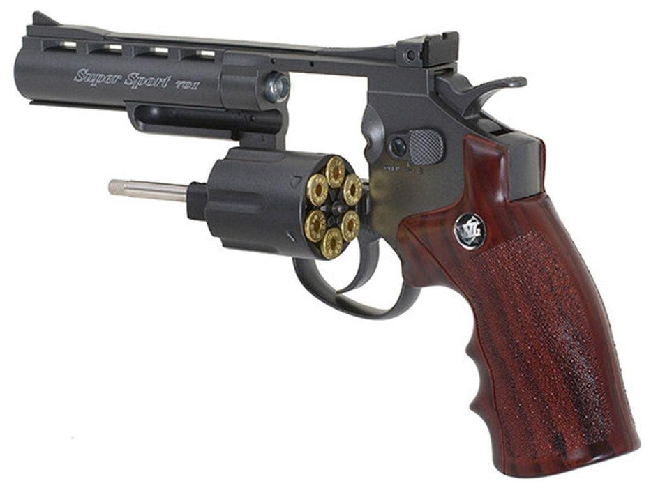WinGun Sport 701 Magnum 4’’ Gas Non-Blowback Airsoft Revolver