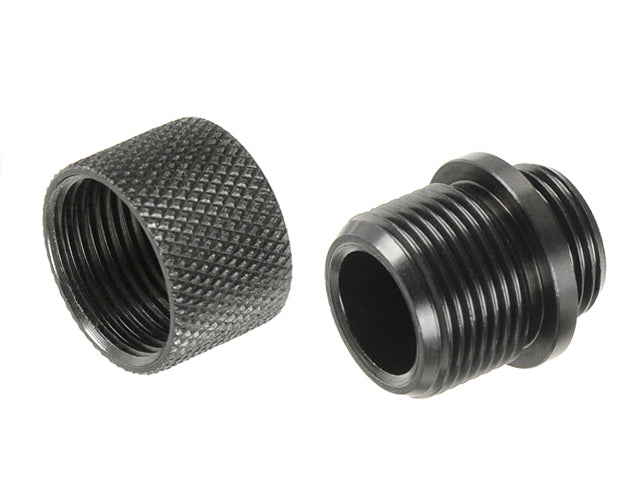 Double Bell Pistol Thread Adapter (12mm CCW to 14mm CCW)